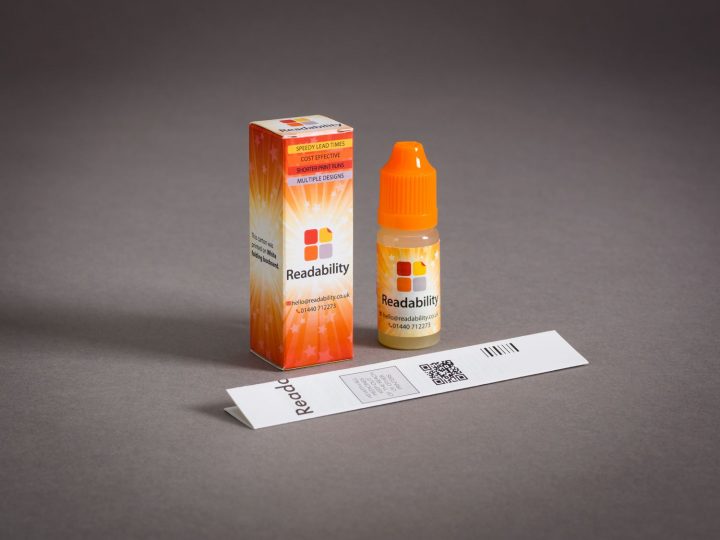 E liquid packaging with short lead times