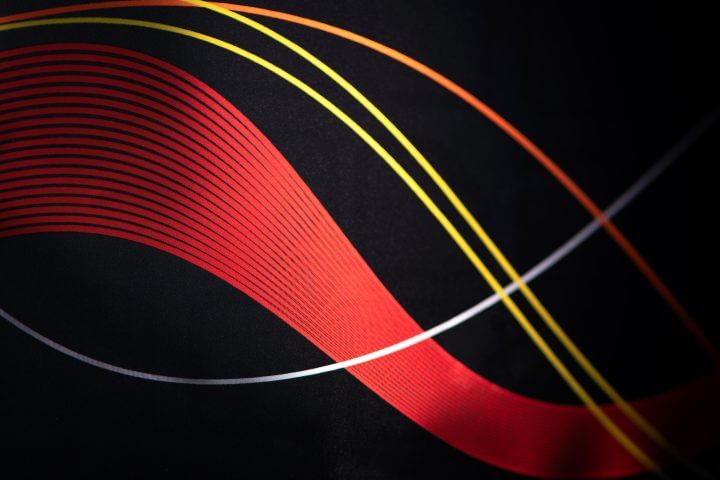 Metallic shine showing on EcoLux pouch design